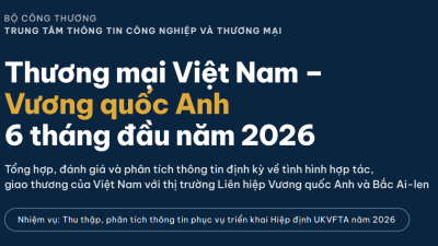 Thương mại Việt Nam - Vương quốc Anh 6 tháng đầu năm 2026