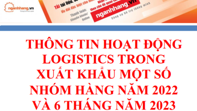 Thông tin hoạt động logistics trong xuất khẩu một số nhóm hàng năm 2022 và 6 tháng năm 2023