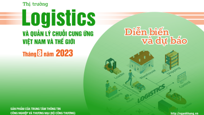 Thị trường logistics và quản lý chuỗi cung ứng Việt Nam và thế giới tháng 8 và 8 tháng năm 2023: diễn biến và dự báo