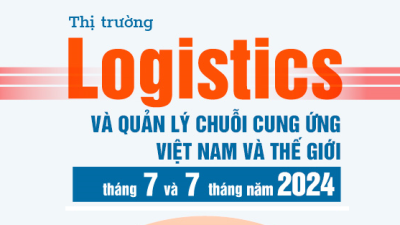 Thị trường logistics và quản lý chuỗi cung ứng Việt Nam và thế giới tháng 7 và 7 tháng năm 2024: diễn biến và dự báo