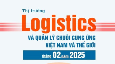 Thị trường logistics và quản lý chuỗi cung ứng Việt Nam và thế giới tháng 2 và 2 tháng năm 2025: diễn biến và dự báo