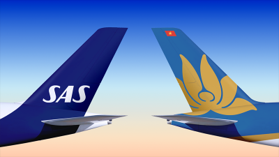 Scandinavian Airlines and Vietnam Airlines broaden agreement with new routes