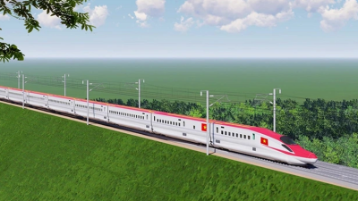 Khởi công xây dựng đường sắt tốc độ cao trên trục Bắc - Nam  trước ngày 31/12/2026