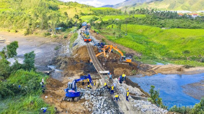 Gấp rút thông tuyến đường sắt Bắc - Nam đoạn qua Gia Lai, Đắk Lắk