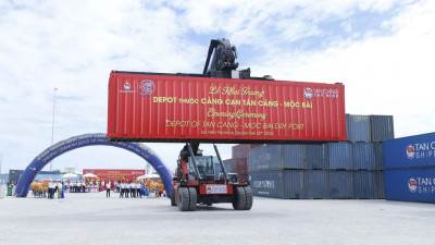 Công bố mở Cảng cạn Tân Cảng - Mộc Bài có tổng diện tích 16,52 ha