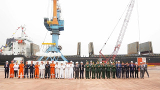 Cảng biển Hà Tĩnh đón nhiều chuyến tàu lớn dịp đầu năm