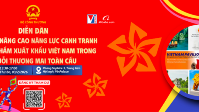 Sắp diễn ra diễn đàn nâng cao năng lực cạnh tranh cho hàng xuất khẩu