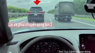 Hướng dẫn cách đi tại 'làn đường vượt xe' trên 2 tuyến cao tốc
