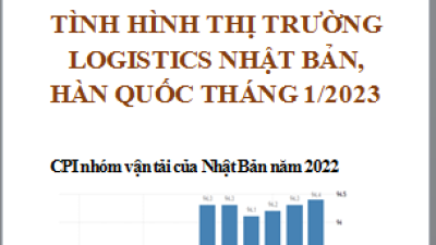 Báo cáo thị trường logistics Nhật Bản, Hàn Quốc tháng 01/2023 (miễn phí)