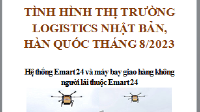 Báo cáo thị trường logistics Nhật Bản, Hàn Quốc tháng 8/2023 (miễn phí)