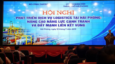 Hội nghị "Phát triển dịch vụ logistics tại Hải Phòng - nâng cao năng lực cạnh tranh và đẩy mạnh liên kết vùng"