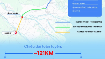 Hai lộ trình từ TP.HCM đi Cần Thơ sau khi thông tuyến cao tốc dài 121km