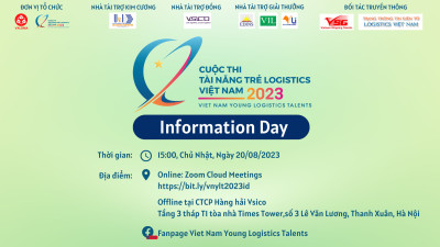 NGÀY HỘI THÔNG TIN VÀ PHÁT ĐỘNG CUỘC THI TÀI NĂNG TRẺ LOGISTICS VIỆT NAM NĂM 2023