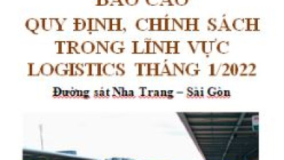 Phân tích về hoạt động logistics trong xuất khẩu một số mặt hàng tiêu biểu của Việt Nam số tháng 10/2022 (miễn phí)