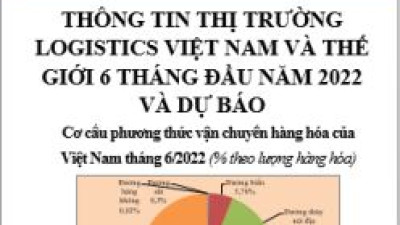 THÔNG TIN THỊ TRƯỜNG LOGISTICS VIỆT NAM VÀ THẾ GIỚI 6 THÁNG NĂM 2022 VÀ DỰ BÁO