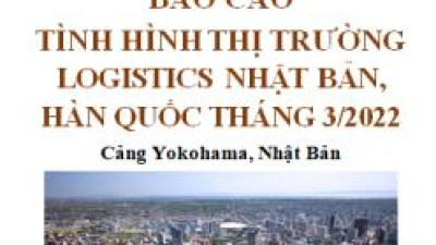 Báo cáo thị trường logistics Nhật Bản, Hàn Quốc tháng 10/2022 (miễn phí)