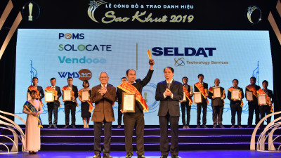 Giải pháp công nghệ tích hợp để quản lý chuỗi cung ứng và logistics của Seldat nhận giải thưởng Sao khuê