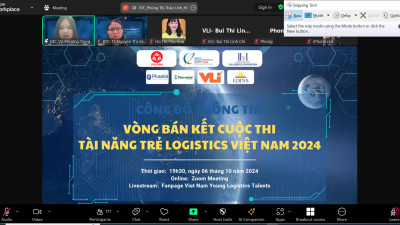 THÔNG TIN VÒNG BÁN KẾT CUỘC THI  TÀI NĂNG TRẺ LOGISTICS VIỆT NAM 2024