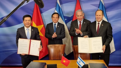 Việt Nam và Israel ký kết hiệp định thương mại tự do