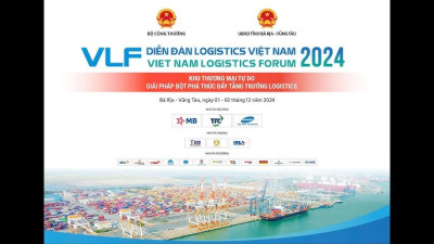 [Live] Diễn đàn Logistics Việt Nam 2024: Khu Thương mại tự do - Giải pháp đột phá thúc đẩy tăng trưởng logistics