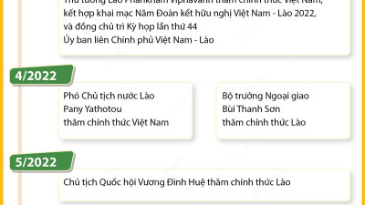 Quan hệ hữu nghị vĩ đại, đoàn kết đặc biệt và hợp tác toàn diện Việt Nam - Lào